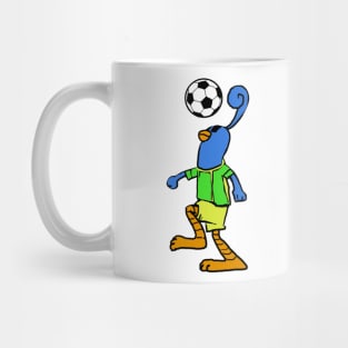 Soccer Quail Mug